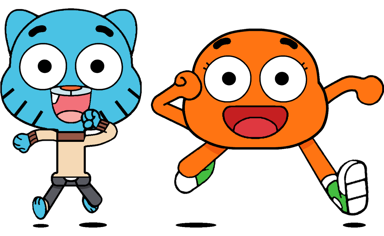 Gumball, Darwin - Running For You - FanArt by MFSJST on DeviantArt