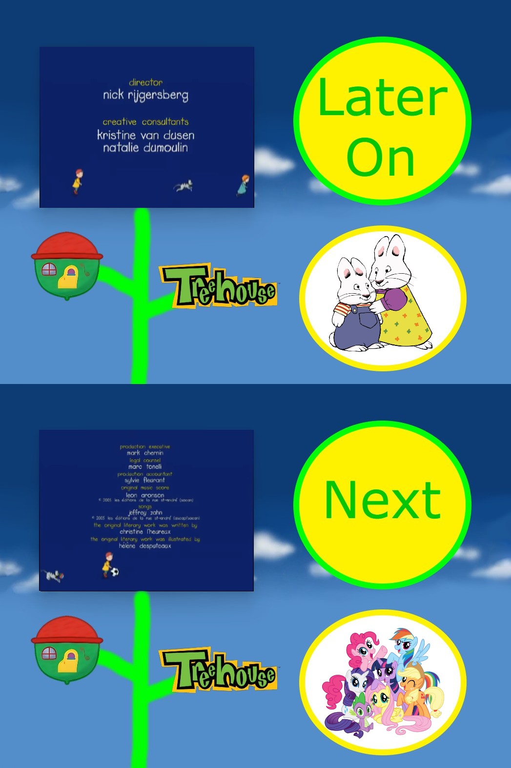 Treehouse (Later on, Max and Ruby/Next, MLP: FIM) by schwarzejack25 on ...