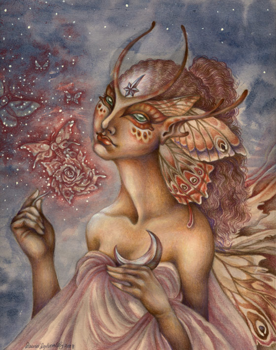 The Moth Rose by sphinxmuse