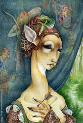 DeerWoman by sphinxmuse