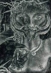 The Horned God by sphinxmuse