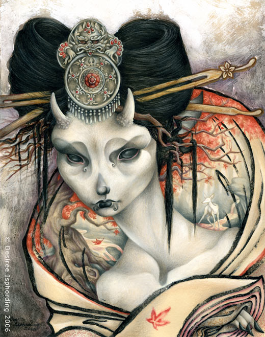 The White Doe of Nara by sphinxmuse