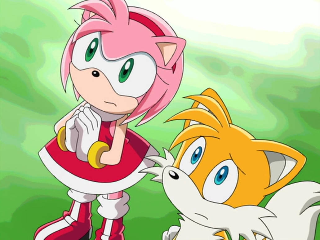 Rose Tails Amy Rose and Miles 'Tails' Prower by TailsFan2025 on DeviantArt