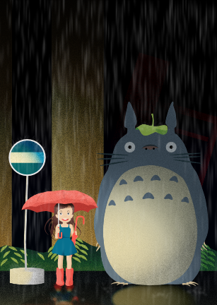 My Neighbor Totoro fan art