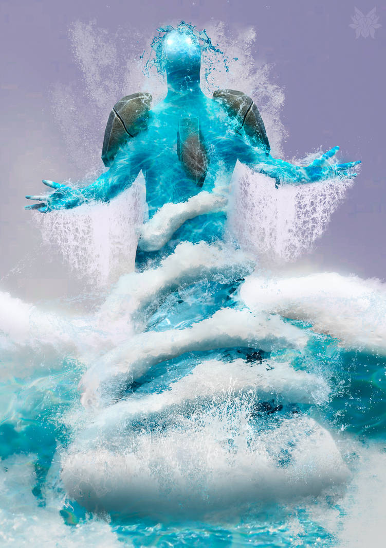 Deviantart Water Element Water elemental by JigokuFox on DeviantArt