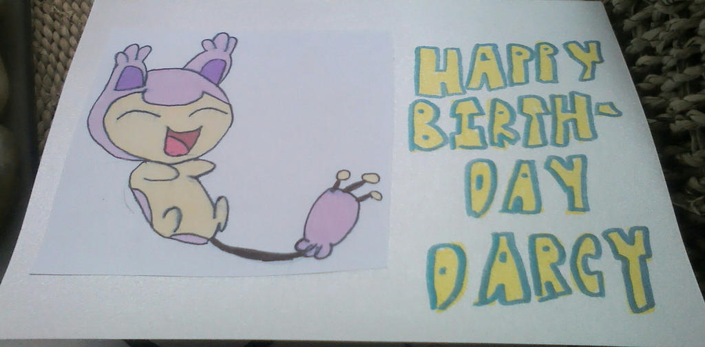pokemon Smitty birthday card (front) by tayadventure35 on DeviantArt