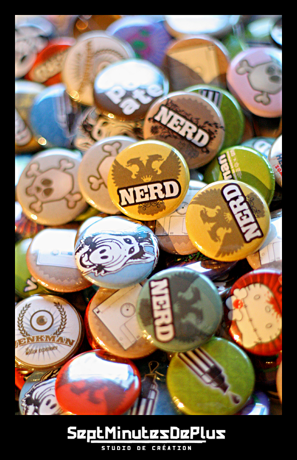 nerd buttons