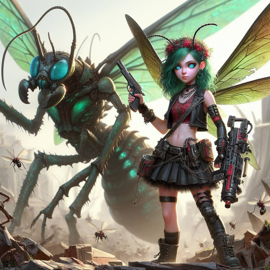 Deviantart Insect Lady bug princess by Death-Natter on DeviantArt