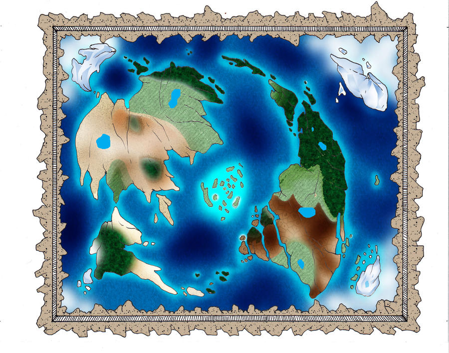 Random World Map by cavonzia on DeviantArt