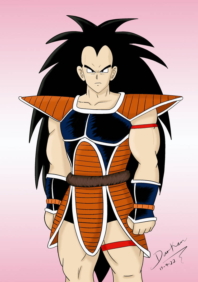 Raditz Smiling Raditz by DknLkv on DeviantArt