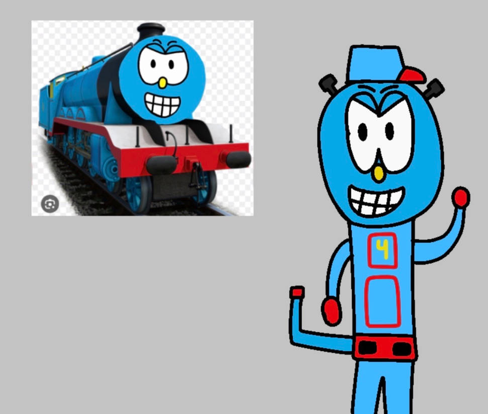 Gordon the express engine by Kaedencampbellstudio on DeviantArt