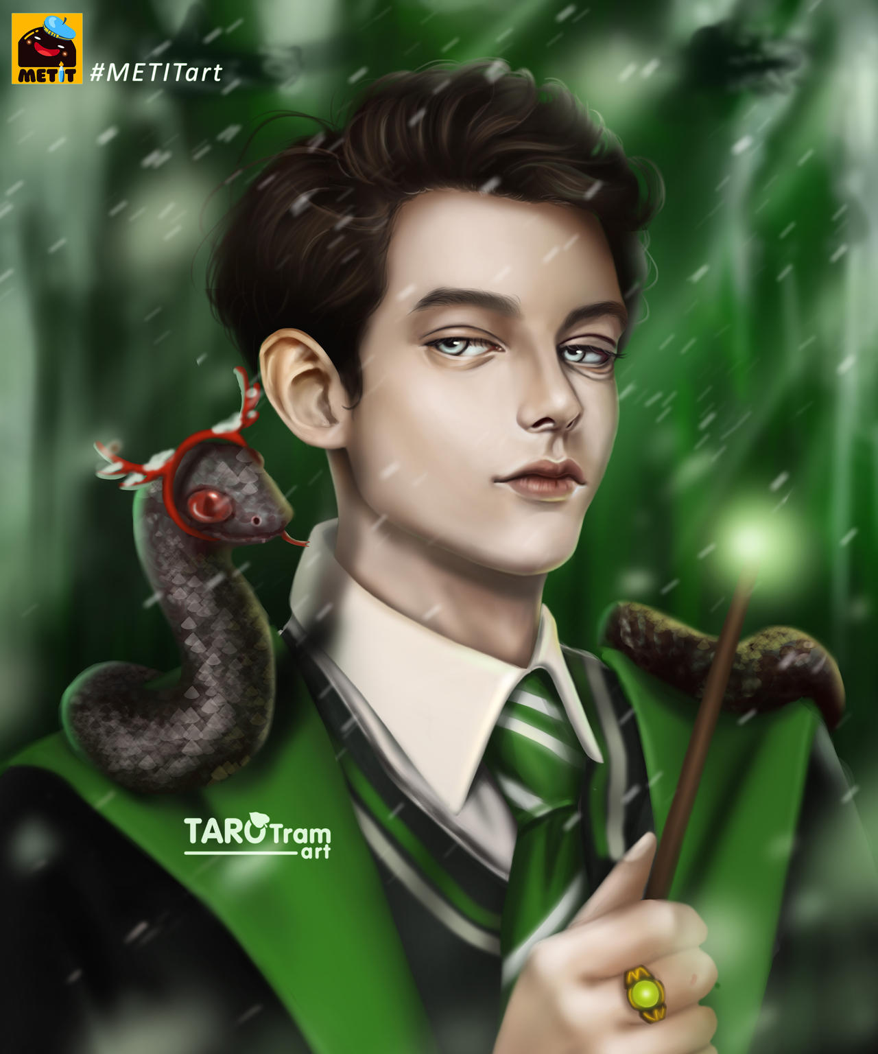 Tom Marvolo Riddle- Fanart by TaroTram on DeviantArt