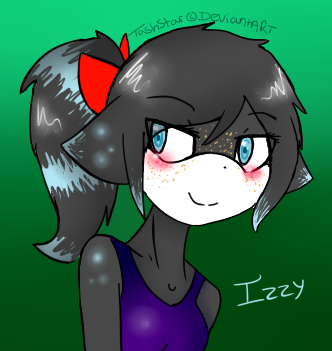 Izzy new Sonic OC.