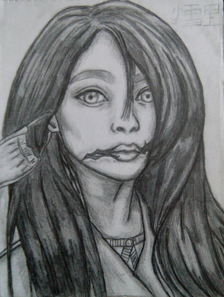 Kuchisake Onna's portrait by ADMoriarty on DeviantArt