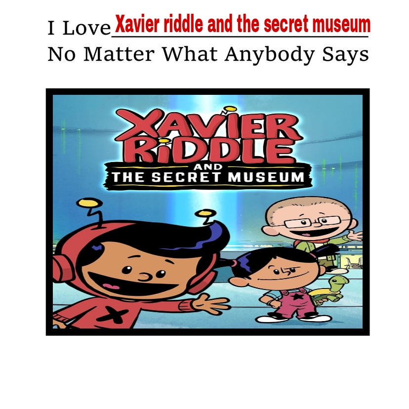 Xavier Riddle Stickers I love Xavier riddle no matter what people say by Edgerrin2002 on ...
