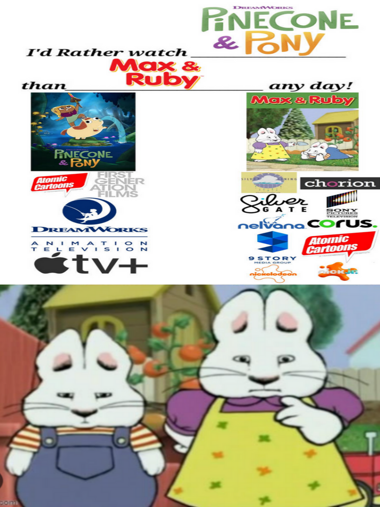 Ruby Rube Hate Max and ruby hate Ptbf2002 art by Edgerrin2002 on DeviantArt