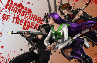 Highschool Of The Dead [AMV] - Takashi & Saeko - Soldier 
