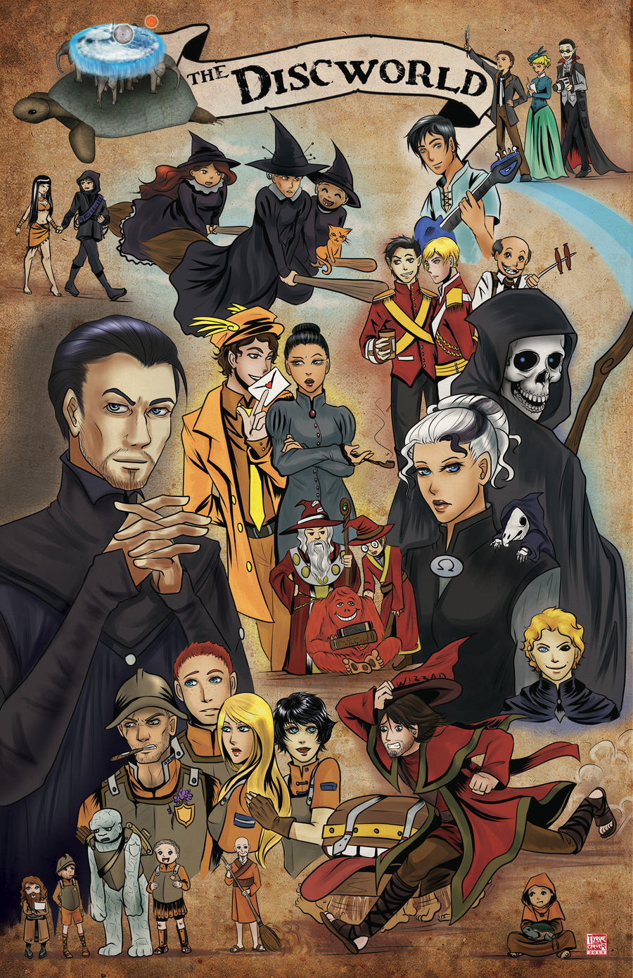 The Discworld by TyrineCarver on DeviantArt