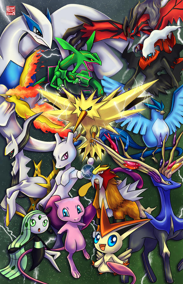 Pokemon - The Legendary by TyrineCarver on DeviantArt
