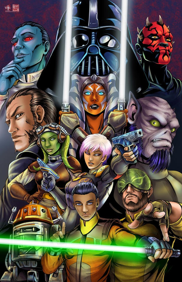 Star Wars Rebels by TyrineCarver