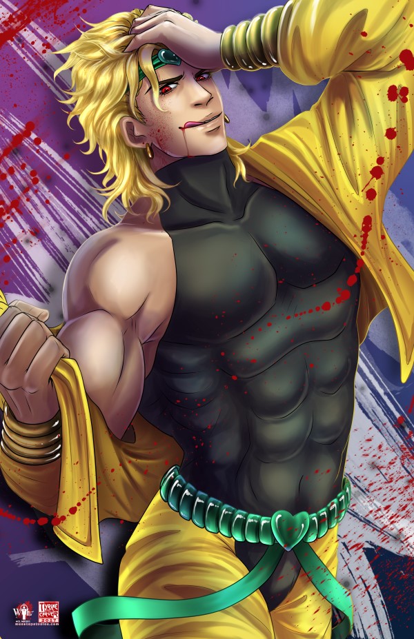 Dio Brando commission by phil-cho on DeviantArt