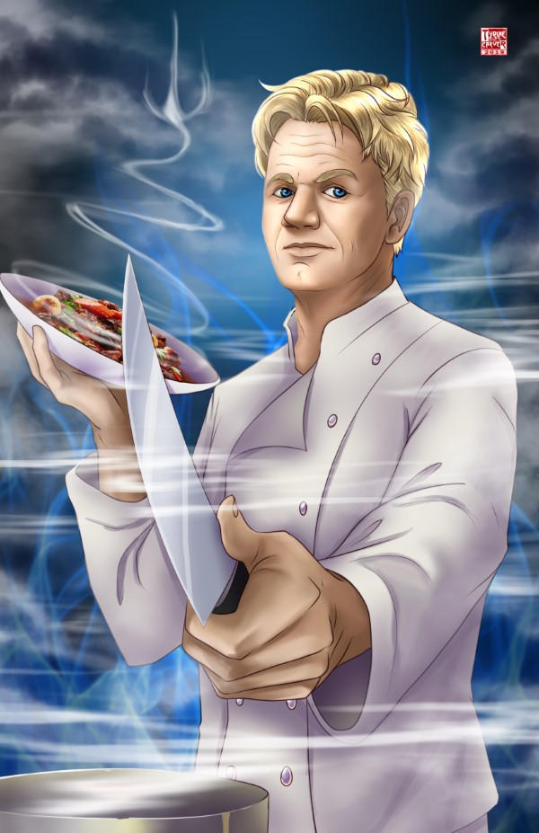 Gordon Ramsay by TyrineCarver on DeviantArt