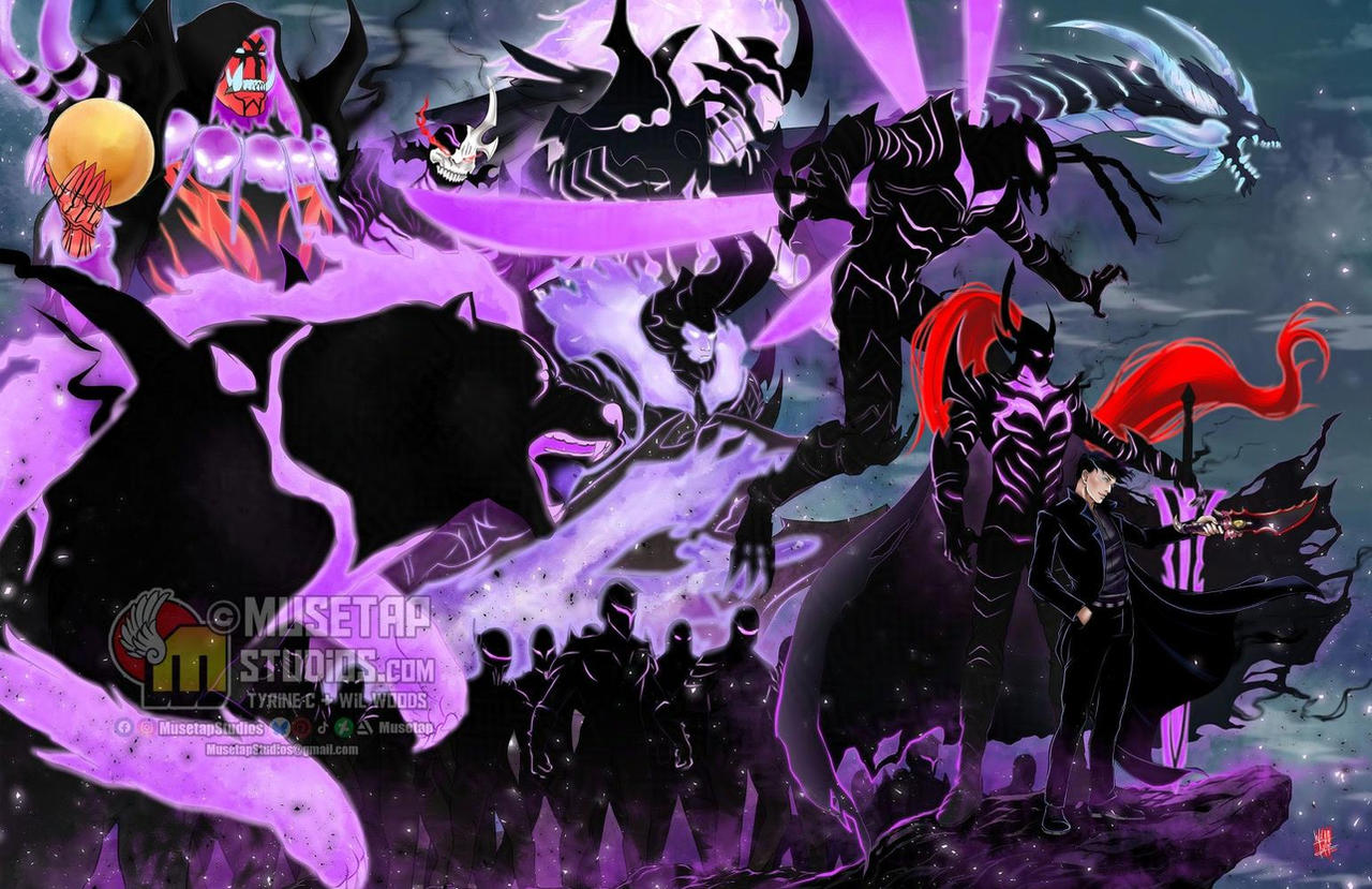 Solo Leveling The Shadow Army By TyrineCarver On DeviantArt solo-leveling-the-shadow-army-by-tyrinecarver-on-deviantart