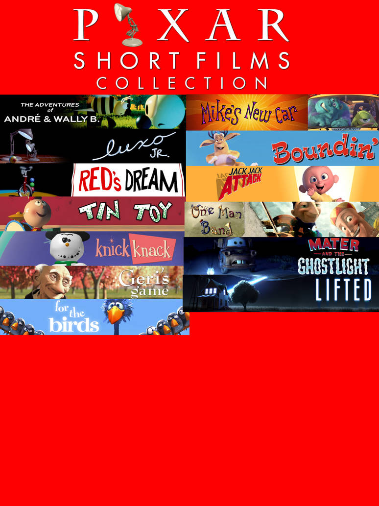 Pixar Short Film Collection Volume 1 by mommysdadyy on DeviantArt