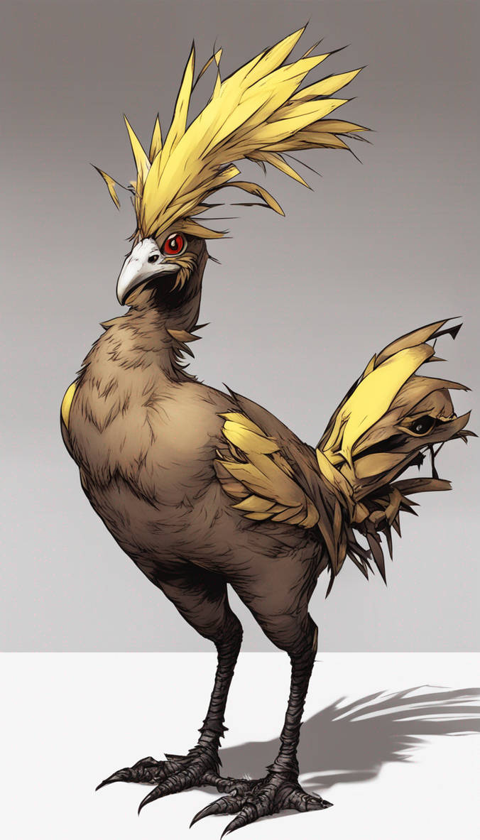 Robo Chocobo Chocobo by PanasonicGirl on DeviantArt