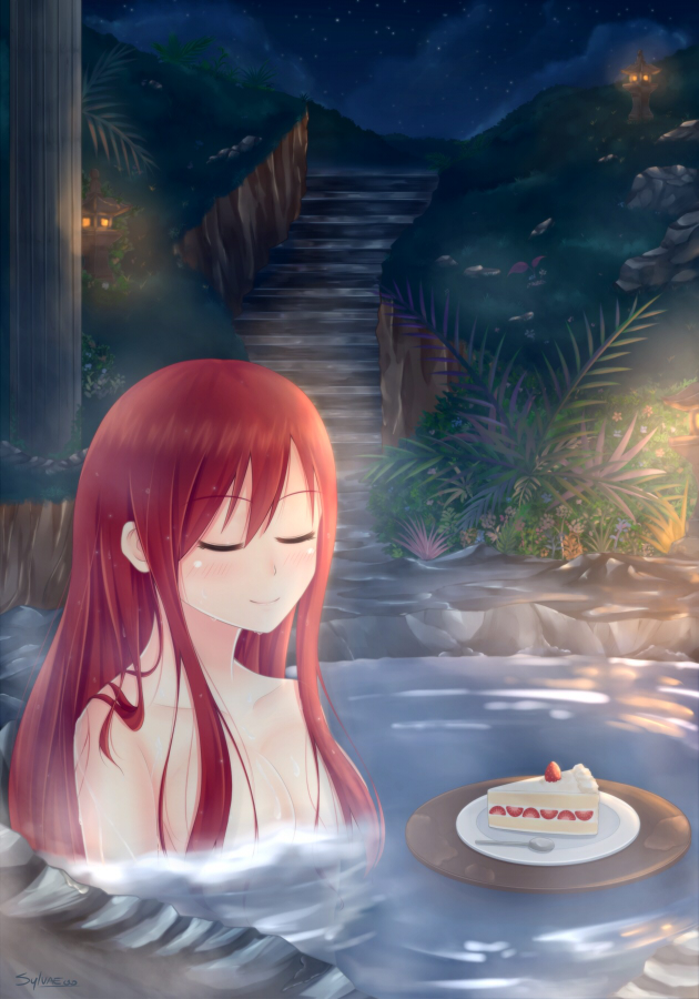 Erza.cake@Onsen