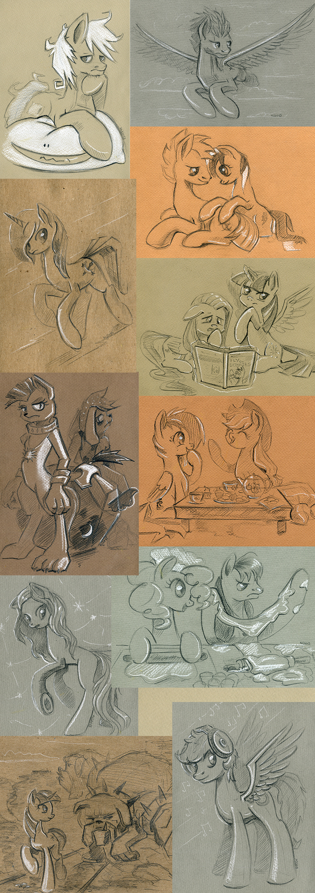 Pony Sketch Challenge. part 2