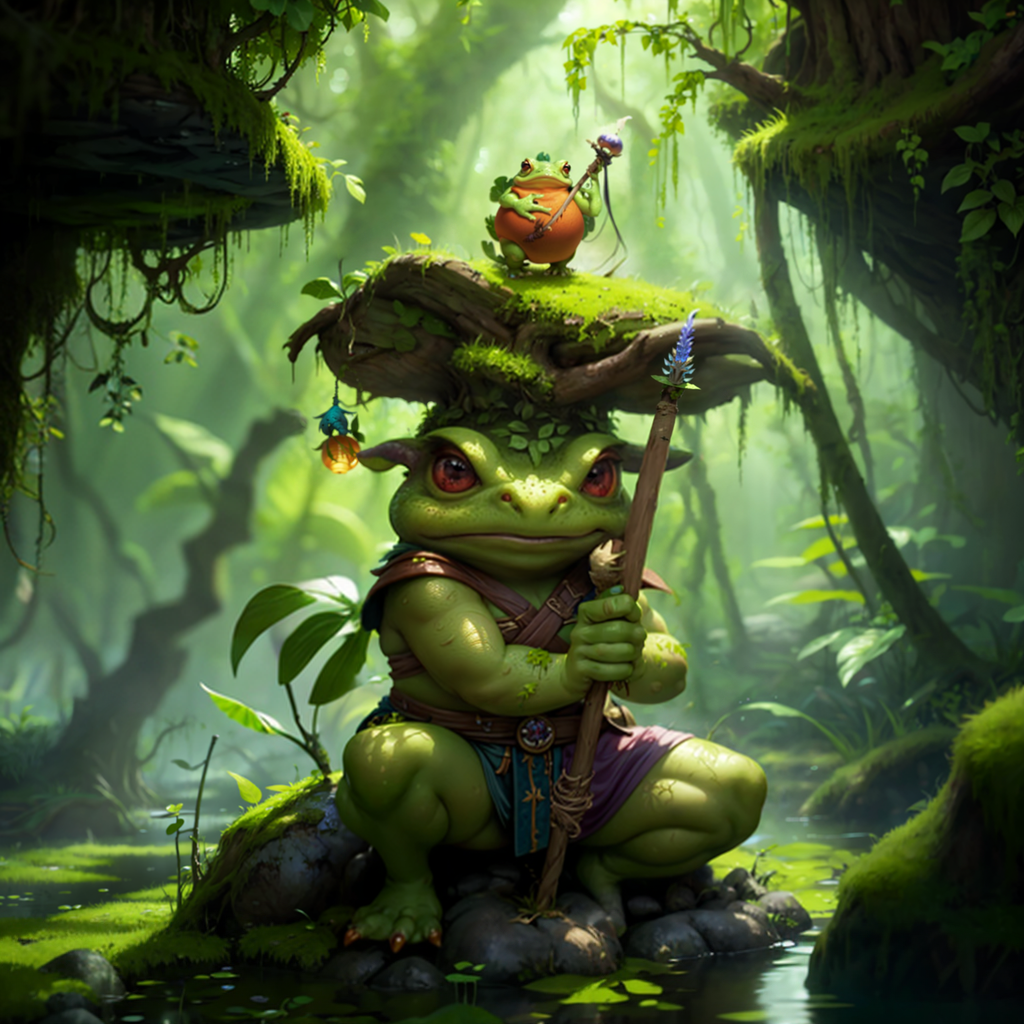 Frog Warrior by FickleVectors on DeviantArt