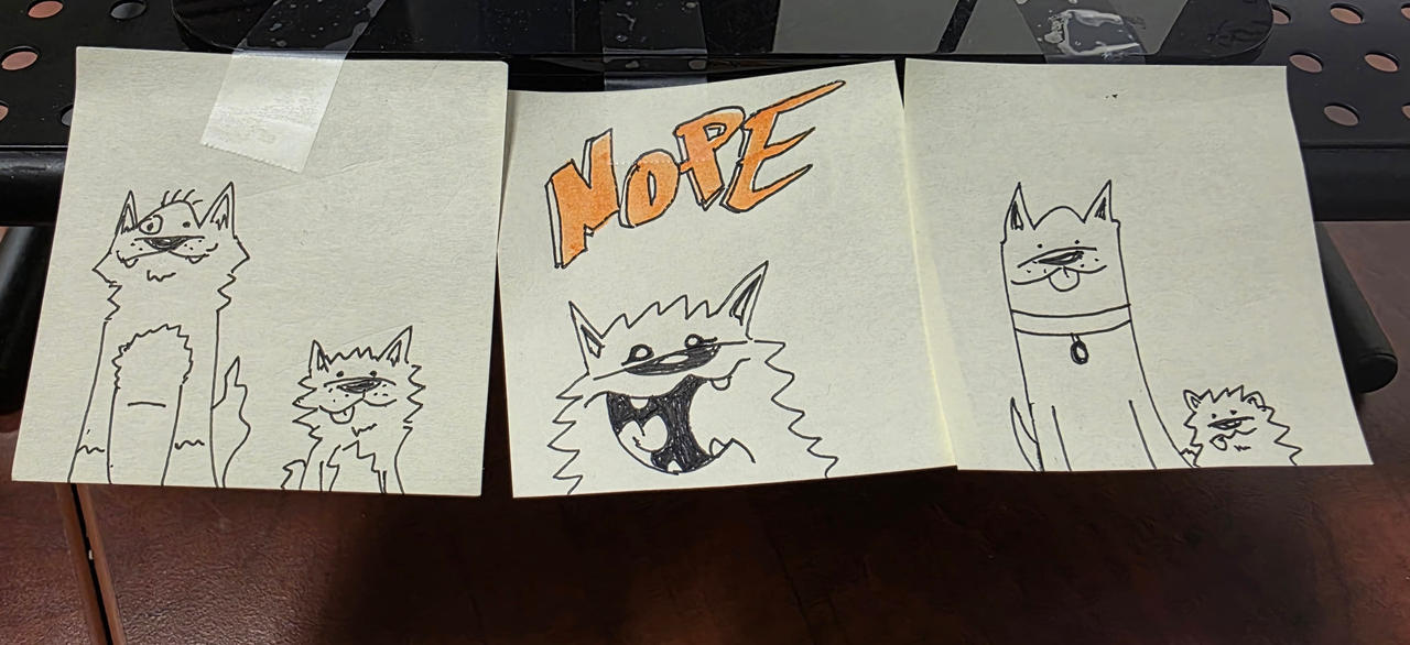 Sticky notes are great! by sqratch on DeviantArt