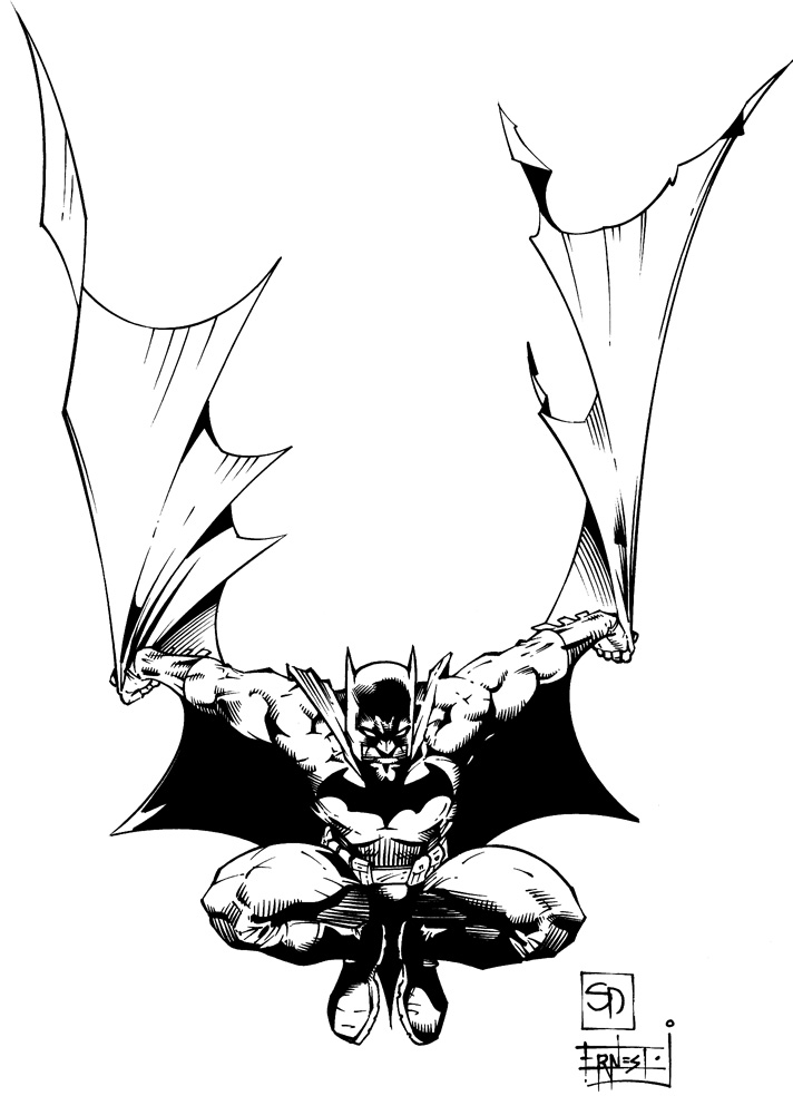 Batman Ink Sample (Shane Davis)