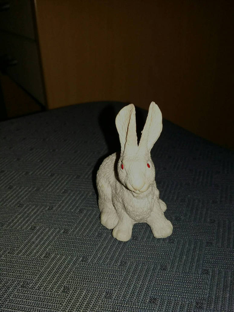 White rabbit figure by collectorofanything on DeviantArt