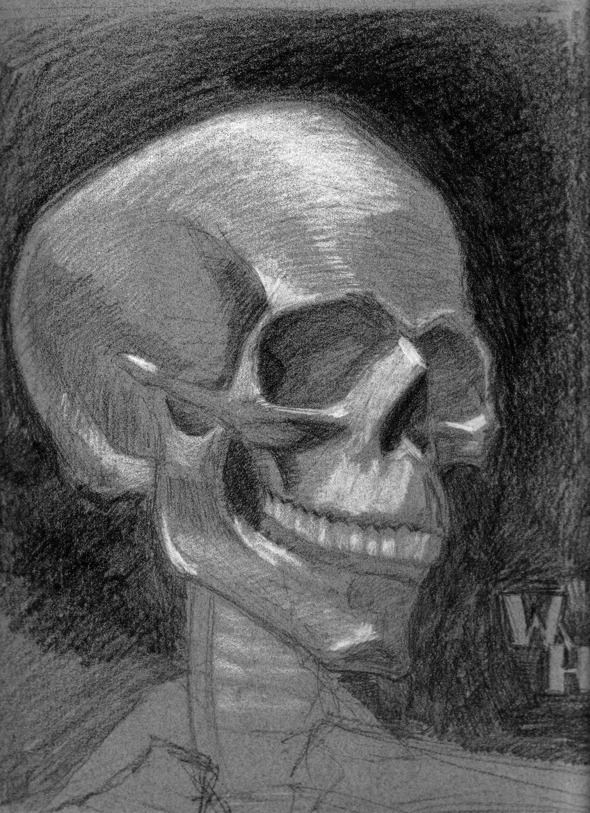 art class skull