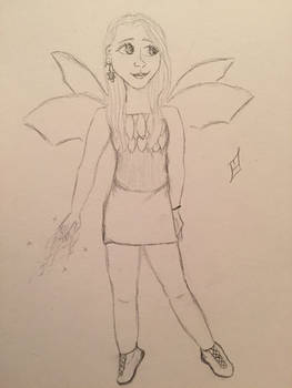 Fairy in tennis shoes 