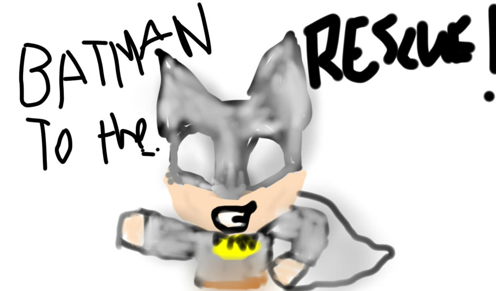 Batman To The Rescue By Crazeecaramel On Deviantart