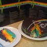 Dark Side of the Moon Cake