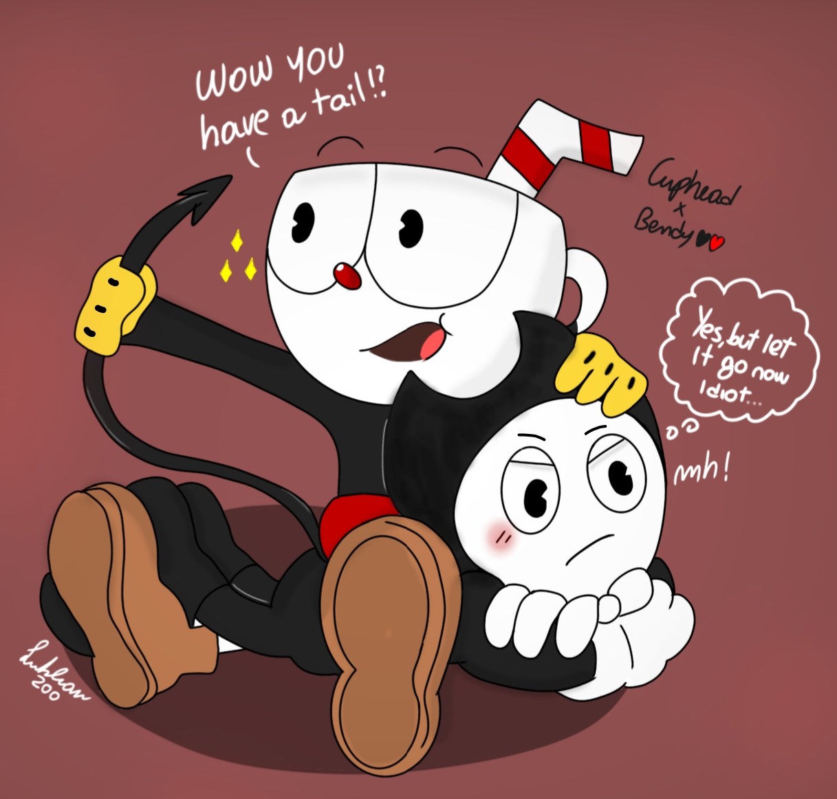 Bendy in Cuphead show! by Galacycutie on DeviantArt