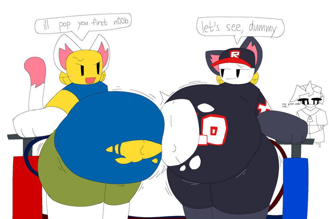 Neko Noob And Guest Inflation By NicklySuffer On DeviantArt neko-noob-and-guest-inflation-by-nicklysuffer-on-deviantart