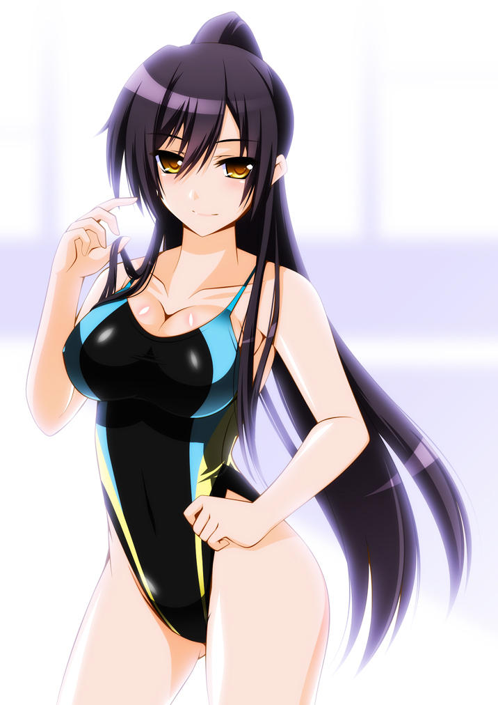 Anime Girl In One Piece Swimsuit By Demongirl289 On DeviantArt anime-girl-in-one-piece-swimsuit-by-demongirl289-on-deviantart