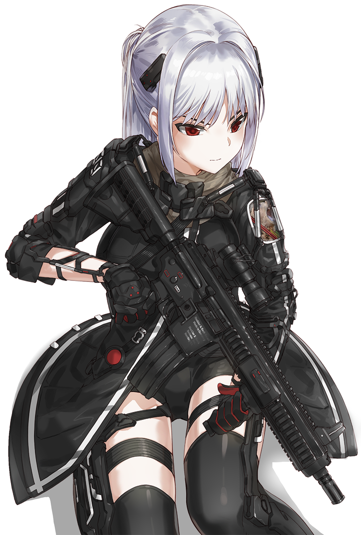 Anime Girl With Gun By Demongirl2 On Deviantart