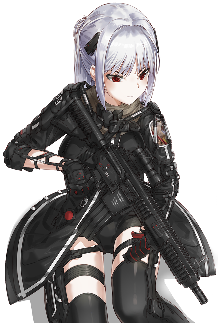 Anime girl with gun by demongirl289 on DeviantArt