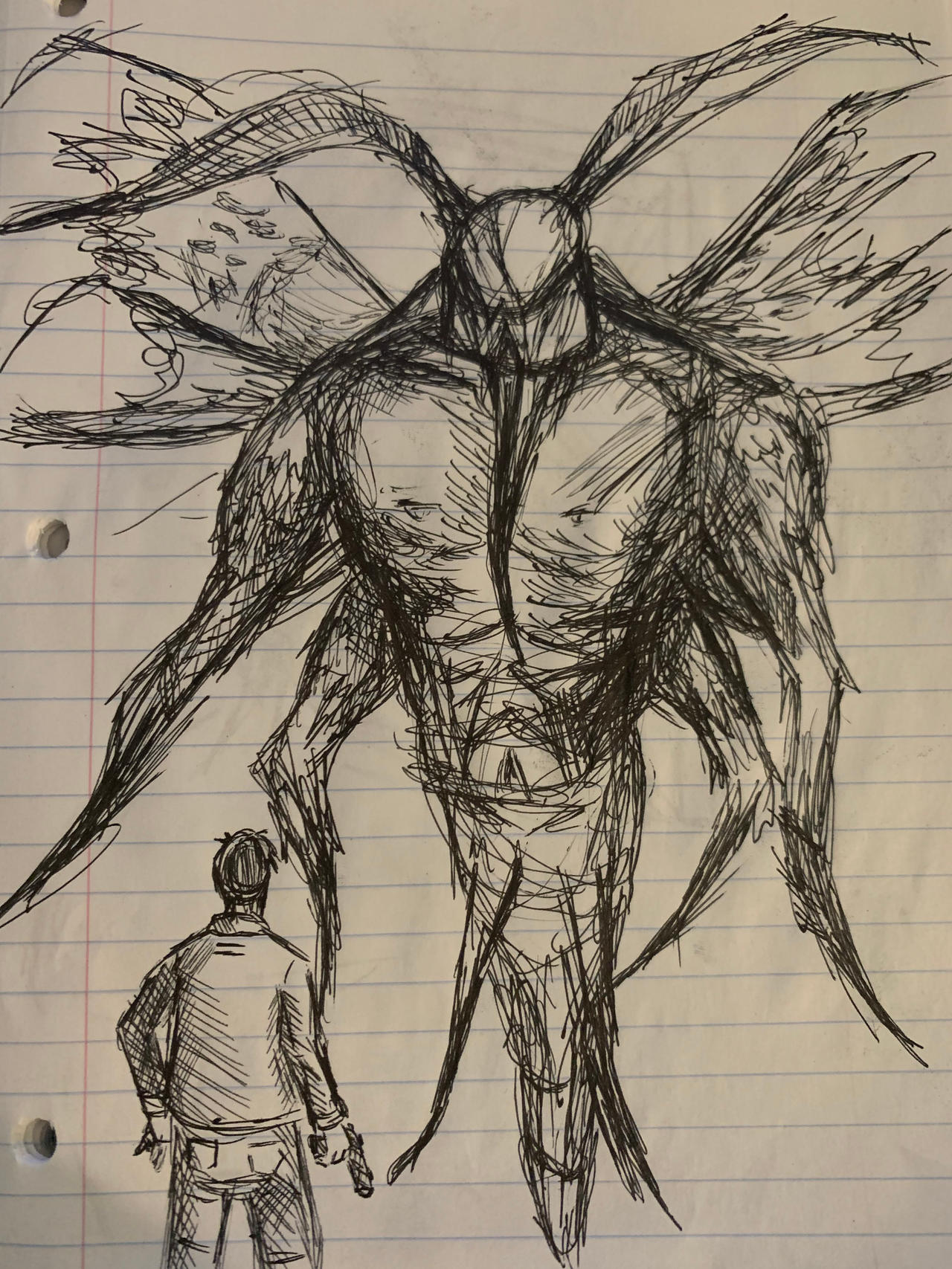 Moth Man (Silent Hill inspired) by Madj1nx on DeviantArt