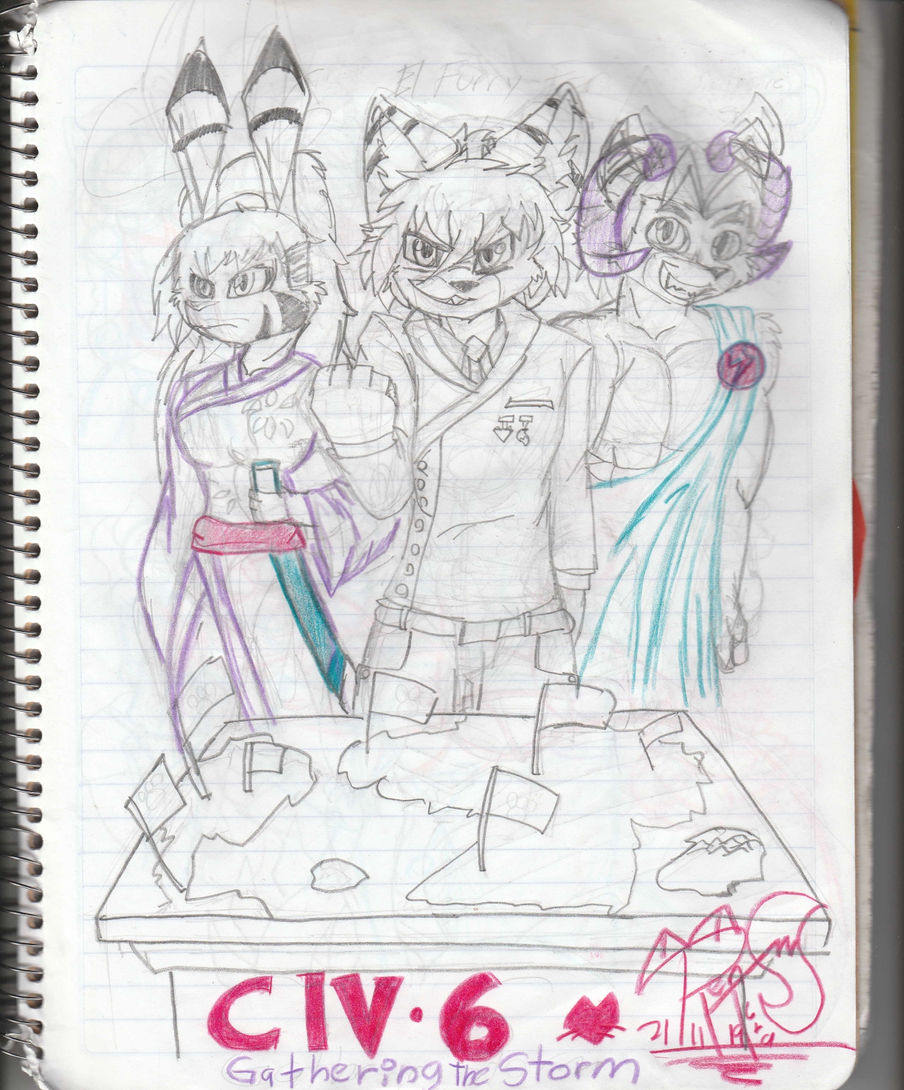 Civilization 6 Fanart (Sketch) by RenKura on DeviantArt