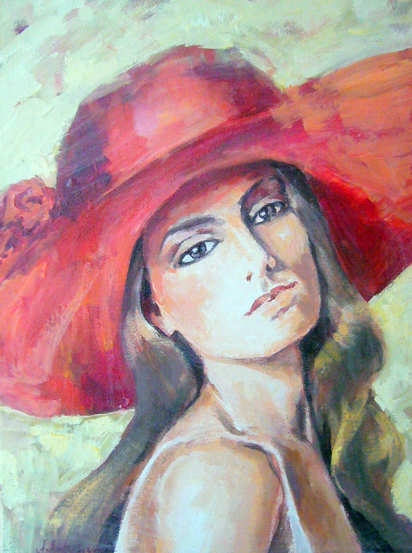 Girl in Hat