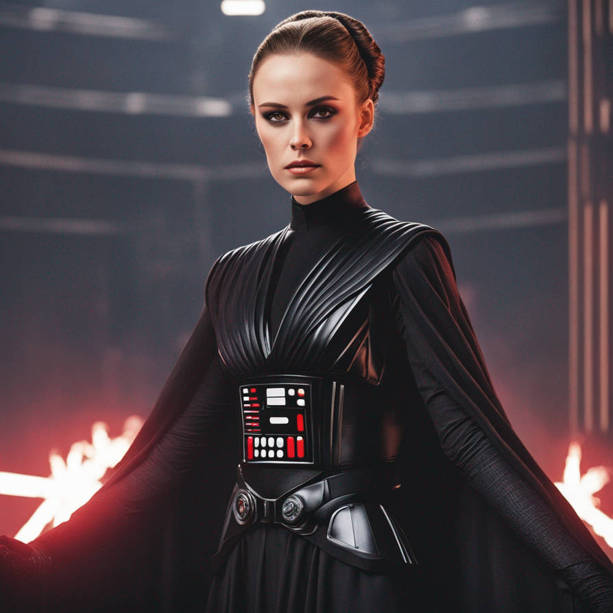 Padme Amidala as Darth Vader 1 by Rainbow10ben on DeviantArt