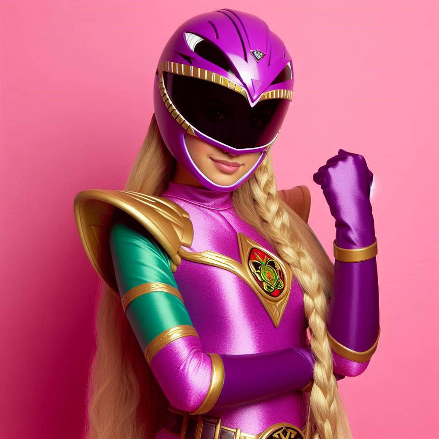 Princess Power Ranger Rapunzel 3 by Rainbow10ben on DeviantArt
