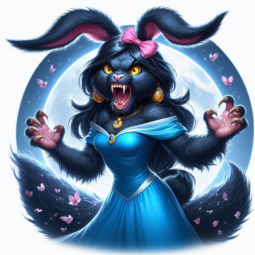 Jasmine Wererabbit 2 by Rainbow10ben on DeviantArt